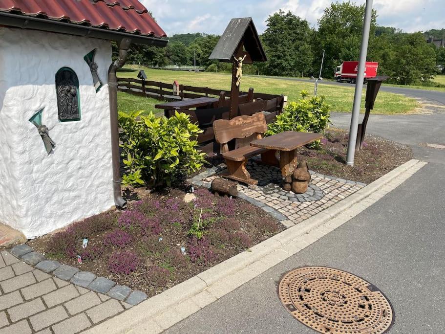 Appartement Zur Wied Oberlahr Exteriör bild